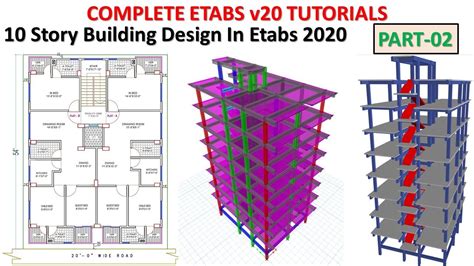 ETABS tutorials .